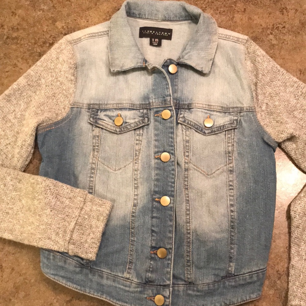 🔴 Tinseltown Denim Couture Jean Jacket